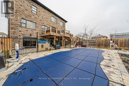 22 Pathfinder Crt, Hamilton, ON - Outdoor With In Ground Pool