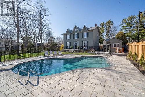 308 Henry Street, Cobourg, ON - Outdoor With In Ground Pool With Deck Patio Veranda