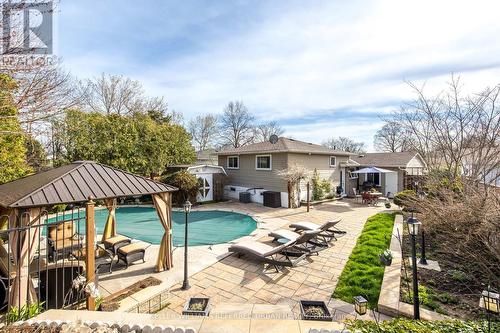 3202 Centennial Drive, Burlington, ON - Outdoor With In Ground Pool