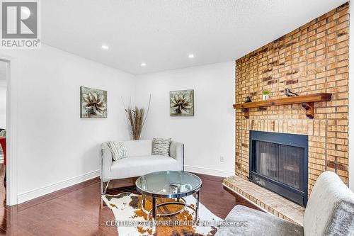 87 Sandmere Ave, Brampton, ON - Indoor Photo Showing Living Room With Fireplace