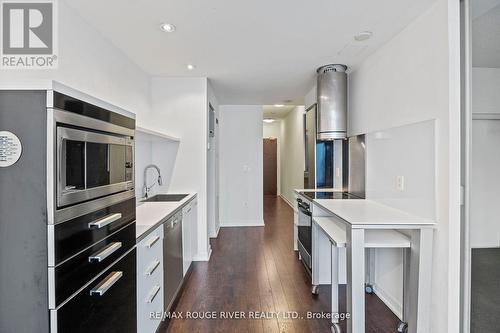 329 - 38 Dan Leckie Way, Toronto, ON - Indoor Photo Showing Kitchen With Upgraded Kitchen