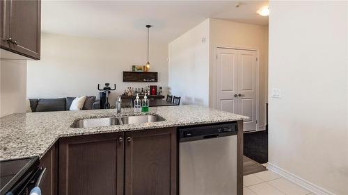 2375 Bronte Road|Unit #204, Oakville, ON - Indoor Photo Showing Kitchen With Double Sink