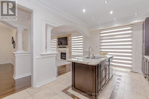 548 Fernforest Drive, Brampton, ON - Indoor Photo Showing Kitchen With Double Sink