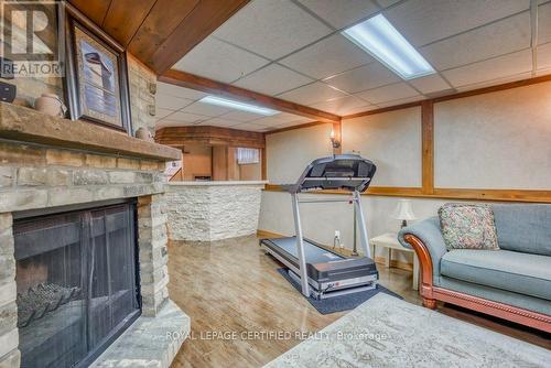 87 Jefferson Rd, Brampton, ON - Indoor With Fireplace