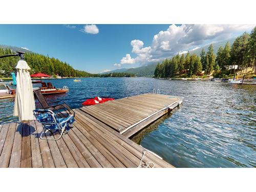 3001 Westside Road, Moyie, BC - Outdoor With Body Of Water With Deck Patio Veranda With View