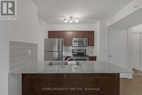 #2205 -1410 Dupont St, Toronto, ON - Indoor Photo Showing Kitchen With Double Sink With Upgraded Kitchen
