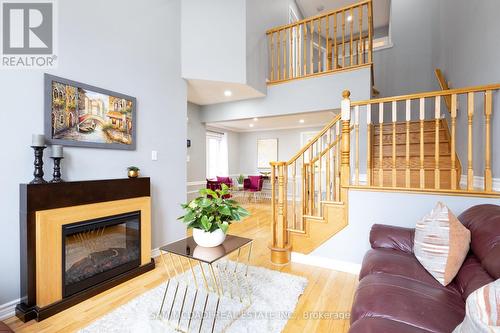 5757 Macphee Rd, Mississauga, ON - Indoor With Fireplace