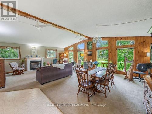1394 Reay Road E, Gravenhurst, ON - Indoor With Fireplace