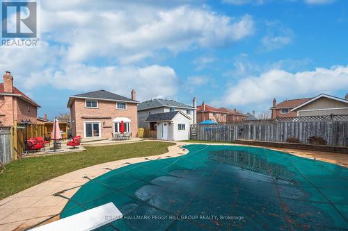 124 Sunforest Dr, Brampton, ON - Outdoor With In Ground Pool With Backyard