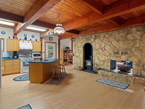 7764 Broomhill Rd, Sooke, BC - Indoor With Fireplace