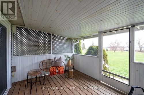 6 Hallett Cres, Kawartha Lakes, ON - Outdoor With Deck Patio Veranda With Exterior