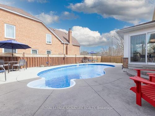 649 Weyburn Sq, Pickering, ON - Outdoor With In Ground Pool