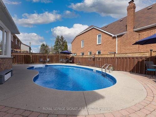 649 Weyburn Sq, Pickering, ON - Outdoor With In Ground Pool