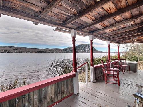 Balcony - 325 Ch. Des Chalets, Coaticook, QC - Outdoor With Body Of Water With Exterior