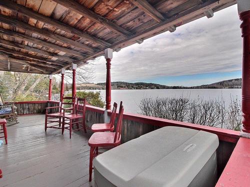 Balcony - 325 Ch. Des Chalets, Coaticook, QC - Outdoor With Body Of Water With Exterior