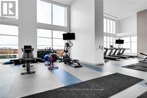 #803 -505 Talbot St, London, ON - Indoor Photo Showing Gym Room