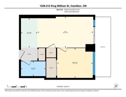 212 King William Street|Unit #1208, Hamilton, ON - Other