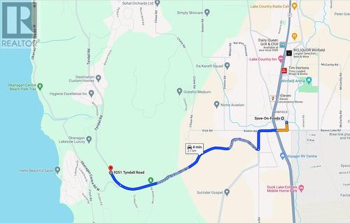 9200 (Approx) Tyndall Road Lot# 2, Lake Country, BC 