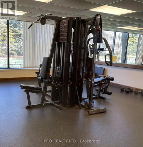 1510 - 22 Hanover Road, Brampton, ON - Indoor Photo Showing Gym Room
