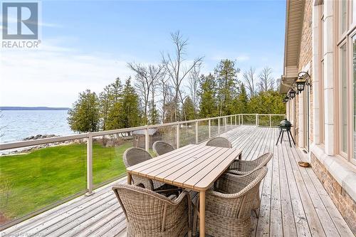 166 Ashgrove Lane, Annan, ON - Outdoor With Body Of Water With Deck Patio Veranda With Exterior