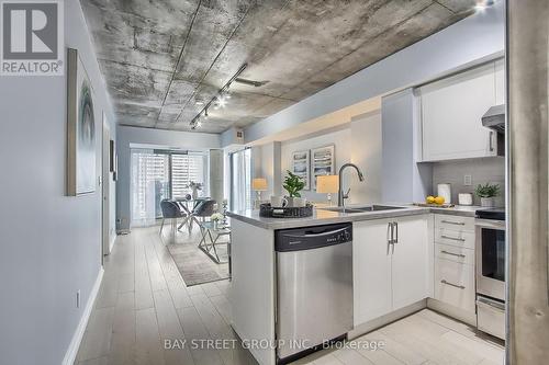 #1508 -22 Wellesley St E, Toronto, ON - Indoor Photo Showing Kitchen With Double Sink With Upgraded Kitchen