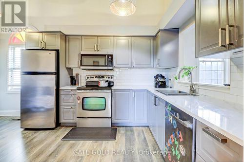 #H3 -1661 Nash Rd, Clarington, ON - Indoor Photo Showing Kitchen With Double Sink