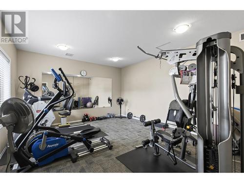 2100 Boucherie Road Unit# 415, West Kelowna, BC - Indoor Photo Showing Gym Room