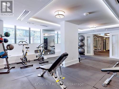 3010 - 955 Bay Street, Toronto, ON - Indoor Photo Showing Gym Room