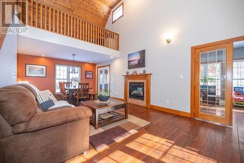 15 Greenwood Road, Deep River, ON - Indoor Photo Showing Living Room With Fireplace