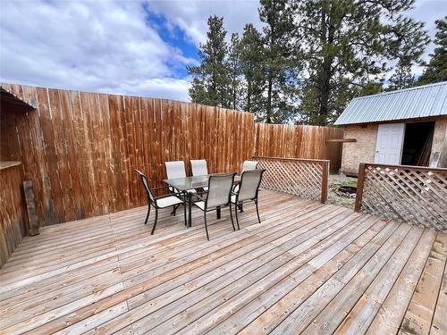 206 Coalmont Road, Princeton, BC - Outdoor With Deck Patio Veranda With Exterior