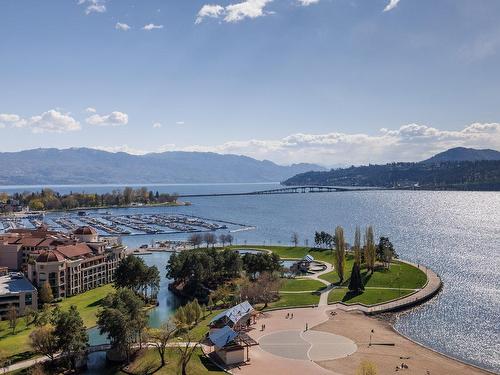1702-1128 Sunset Drive, Kelowna, BC - Outdoor With Body Of Water With View