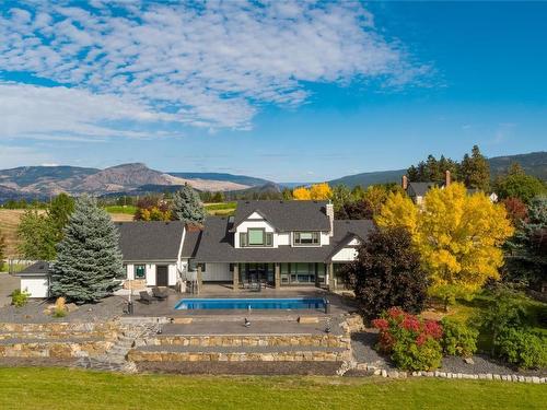 2375 Grantham Road, Kelowna, BC - Outdoor With In Ground Pool With View