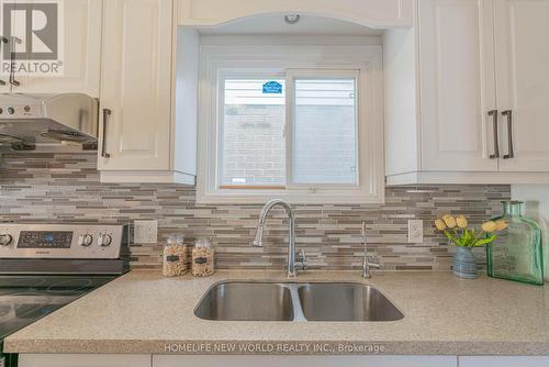 54 Enchanted Hills Cres, Toronto, ON - Indoor Photo Showing Kitchen With Double Sink
