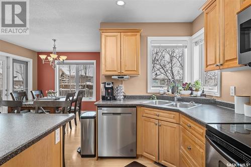 660 Chura Court, Prince Albert, SK - Indoor Photo Showing Kitchen With Double Sink