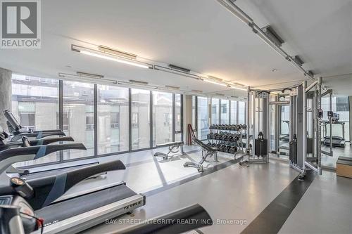 3705 - 101 Peter Street, Toronto, ON - Indoor Photo Showing Gym Room