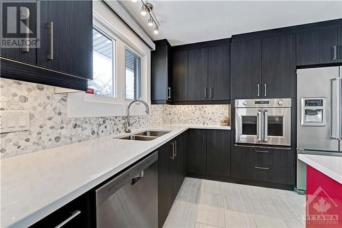 577 Clarke Avenue, Ottawa, ON - Indoor Photo Showing Kitchen With Double Sink