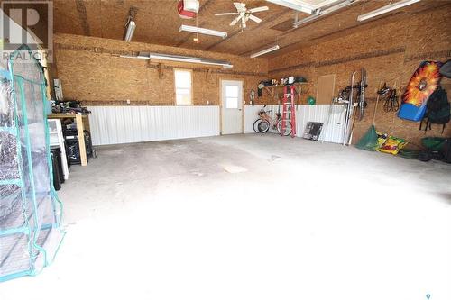 45 Lake Drive, Moosomin Regional Park, SK - Indoor Photo Showing Garage