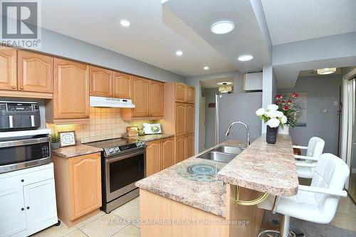 308 - 990 Golf Links Road, Hamilton, ON - Indoor Photo Showing Kitchen With Stainless Steel Kitchen With Double Sink
