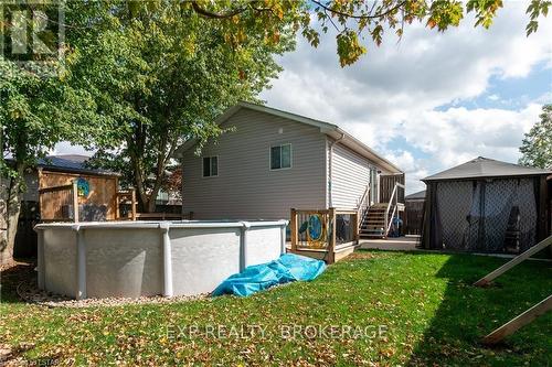 27 Robin St, North Middlesex, ON - Outdoor With Above Ground Pool With Exterior