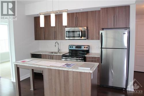 238 Besserer Street Unit#506, Ottawa, ON - Indoor Photo Showing Kitchen With Stainless Steel Kitchen