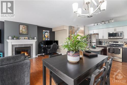 1310 Halton Terrace, Ottawa, ON - Indoor With Fireplace