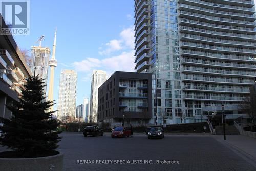 #707 -75 Queens Wharf Rd, Toronto, ON - Outdoor With Balcony With Facade