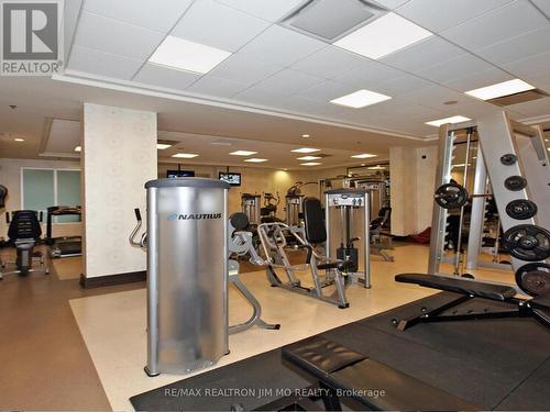 #2301 -23 Sheppard Ave E, Toronto, ON - Indoor Photo Showing Gym Room