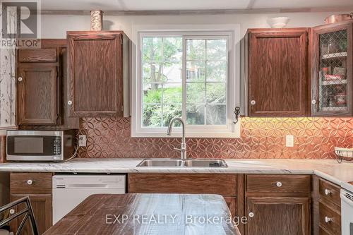 10 Sixth Street, Kawartha Lakes, ON - Indoor Photo Showing Kitchen With Double Sink