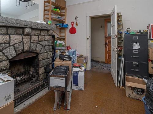 1379 Vista Hts, Victoria, BC - Indoor Photo Showing Other Room With Fireplace