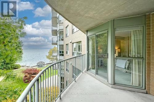 303 - 2190 Lakeshore Road, Burlington, ON - Outdoor With Body Of Water With Balcony With Exterior