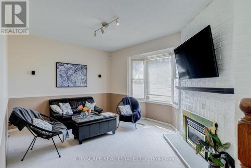 46 Nuttall Street, Brampton, ON - Indoor With Fireplace