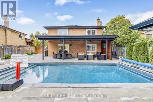 3484 Riverspray Cres, Mississauga, ON - Outdoor With In Ground Pool With Deck Patio Veranda