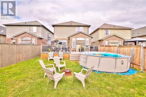 8516 Milomir St, Niagara Falls, ON - Outdoor With Above Ground Pool With Backyard With Exterior