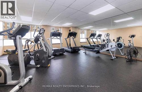 #1001 -1485 Lakeshore Rd E, Mississauga, ON - Indoor Photo Showing Gym Room